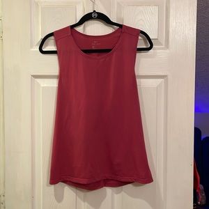Rose pink Nike Dri-fit tank top